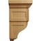 Ekena Millwork 7"W x 7 3/4"D x 14"H Jumbo Reyes Wood Corbel, Cherry CORW07X07X14RYCH - alternate 4
